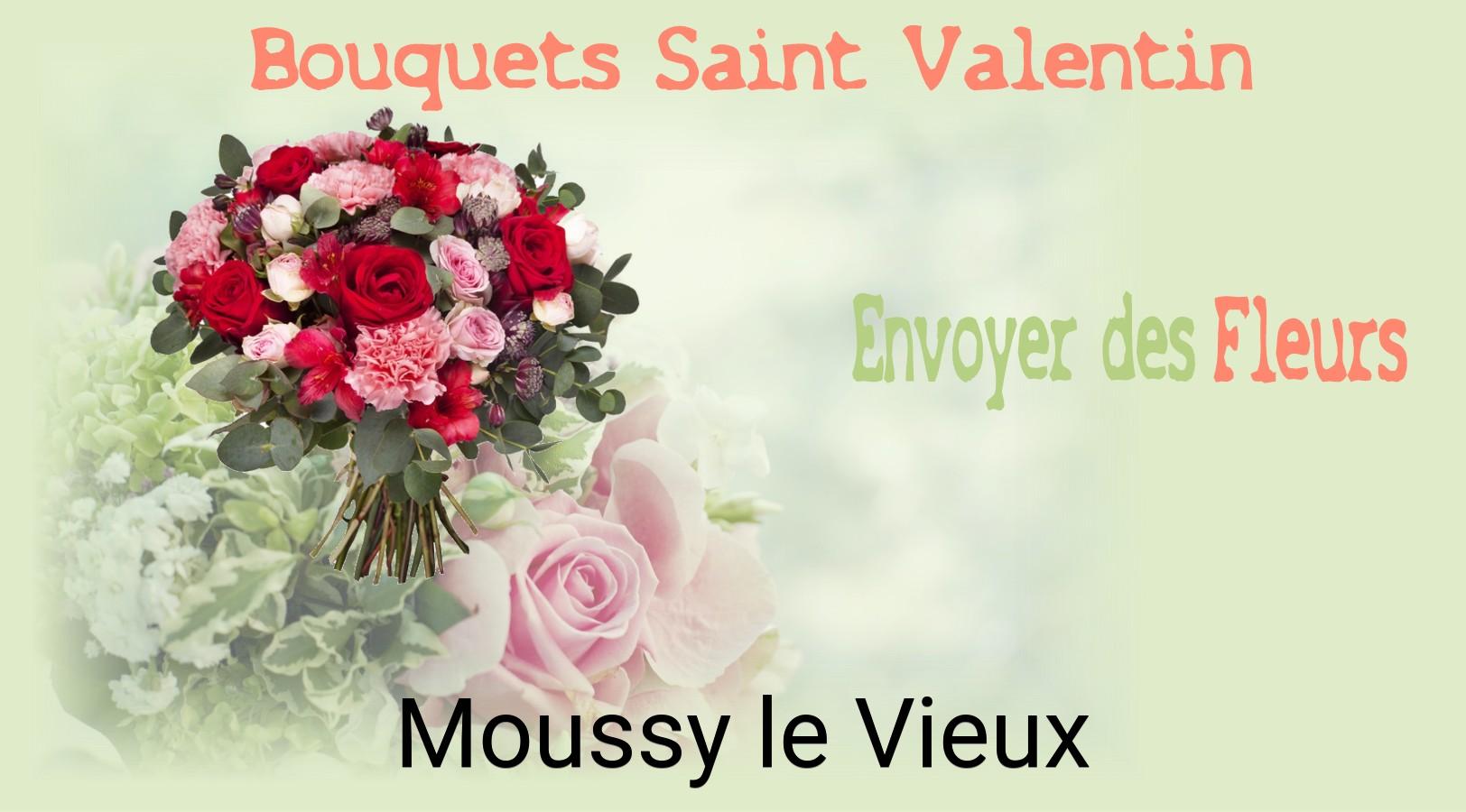 Roses de Saint-Valentin livrées à Moussy-le-Vieux